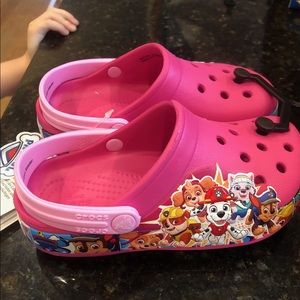Paw Patrol Crocs NWT